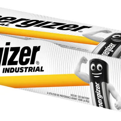 Pile alcaline Energizer Industrial 6LR61 9V, blister à 12 pièces 