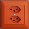 Prise ENC EDIZIOdue 2×T13 orange 