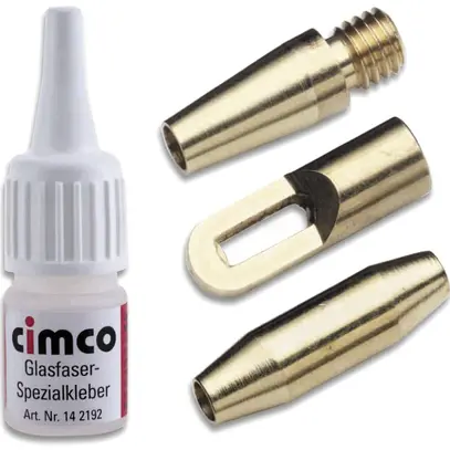 Kit de réparation Kati-Blitz avec 8 douilles, 5 anneaux, 1 colle 