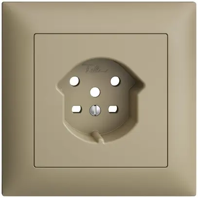 Kit frontal ENC EDIZIOdue sand 88×88mm 1×T15 