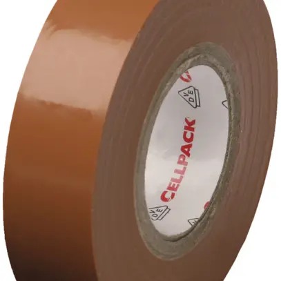 Ruban isolant Cellpack 128 15mm×10m brun 