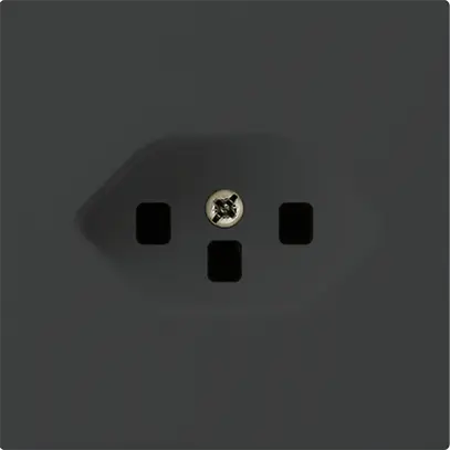 Presa INC kallysto T23 nero con morsetti ad innesto 