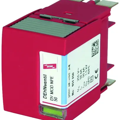 Module protecteur contre éclateurs DEHN/elvatec SE DV MOD NPE 50 p.DEHNventil M 