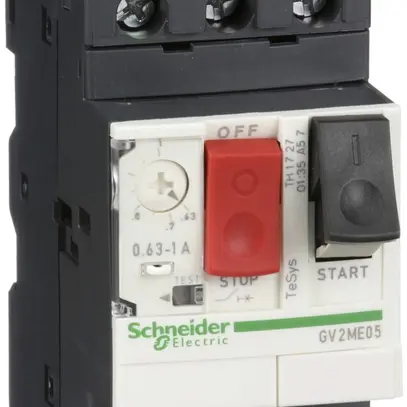 Disgiuntore per motore Schneider GV2ME05 0.63…1A TeSys 15kA 