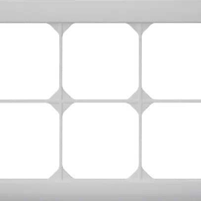 Intestazione INC kallysto.line 2×3 grigio chiaro orizzontale 