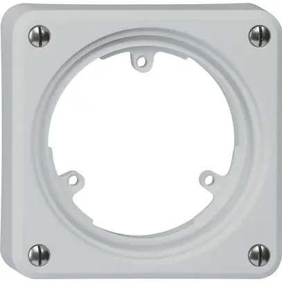 Partie supérieure robusto sans clapet gris 3-points avec disque de réduc. 