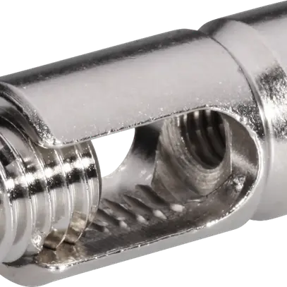 Support de fil Flury AV 20, Cu nickelé pour fil, conducteur Ø6…8mm 