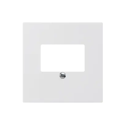 Placca frontale per scatola DSL bianco 