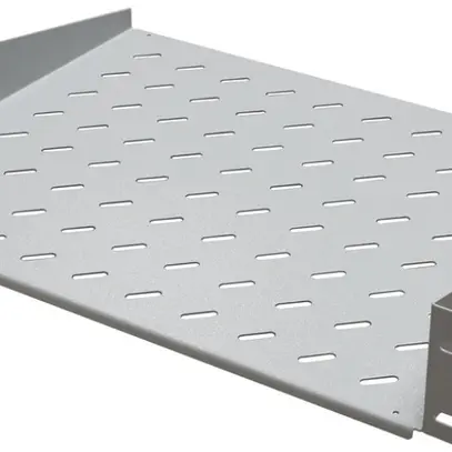 Base per apparecchi 19" fisso, universale, 2UA, 350mm, 25 kg 