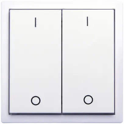 AP-Funktaster ALADIN Turo, EnOcean, 4K/2T, I/O, batterielos, weiss 