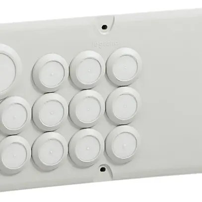 Plaque passe-câbles Cabstop 31 entrées 401×182mm 