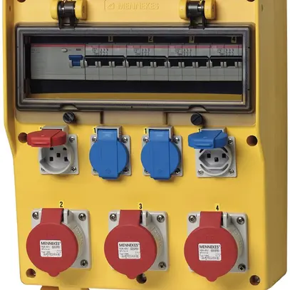 Distributeur de courant EverGum 63A 1×FI 4×LS 3×T23 1×T25 3×CEE16/5L 