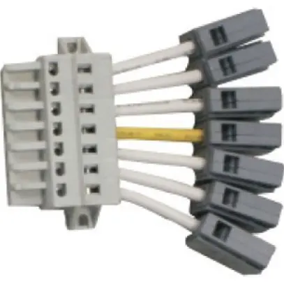 Einspeiseadapter DOTLUX LINEAselect 8-polig, nur Stecker 