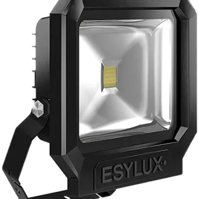 Projecteur LED ESYLUX OFL SUN, 50W 5000K 4500lm 227×86×252mm IP65, noir 