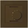 Thermostate d'ambiance ENC kallysto.pro brun sans interrupteur 
