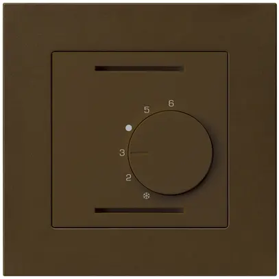 Termostato ambiente INC kallysto.pro marrone senza interruttore 