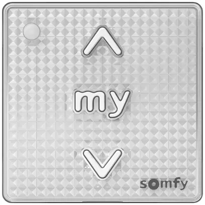 Trasmettitore da parete AP RF Somfy Smoove 1 RTS II pure 