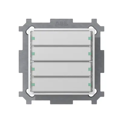 Senseur poussoir ENC SIDUS KNX type Z 4/8, blanc 