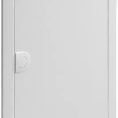 Cadre avec porte Hager volta 2-rangées 348×505×9mm IP30 blanc pur 