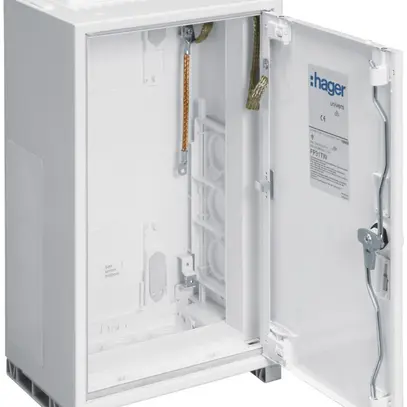 Wandschrank Hager univers mit Tür Schutzklasse I IP54 550×500×205mm 