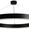 Luminaire suspendu LED Sylvania Nilo 53W 5980lm 840 DALI Ø800mm noir 