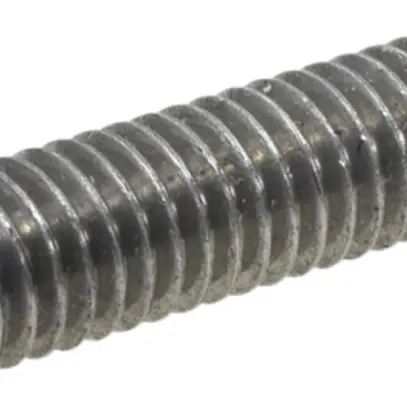 Asta filettata Flury AV 19 supporto conduttore acciaio inossidabile A2,M6×25mm 
