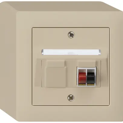 Presa AP audio kallysto 1×beige morsetto per 1 altoparlante 