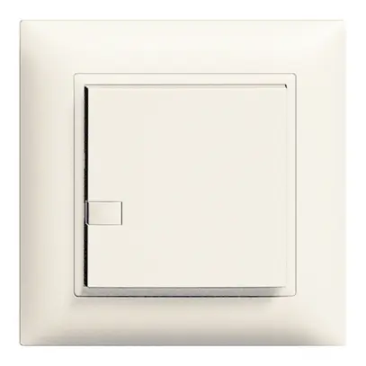 Poussoir ENC ZEP imp/minuterie 1c/1t station centr. EDIZIOdue blanc 