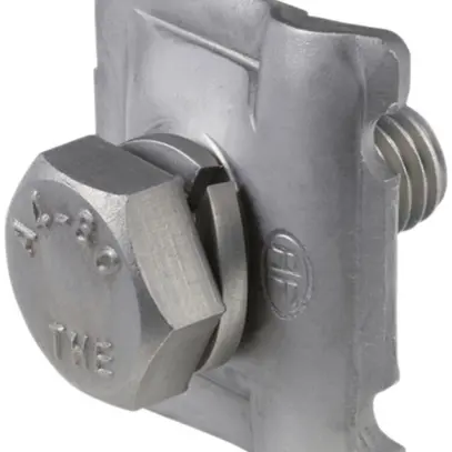 Plaque de serrage Flury FE 85 acier inoxydable A4, Ø 6…8mm, M10×25mm 