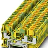Morsetto di protez.0.5…10mm² con.Push-in verde/giallo PT 6-TWIN-PE 