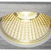 Downlight LED INS SLV NEW TRIA 68, 9W 800lm 3000K 38° quadrato alu spazzolato 