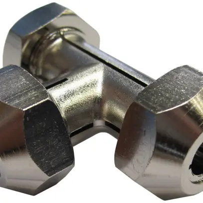 Raccordo concentrico T Gardy 8mm ottone 