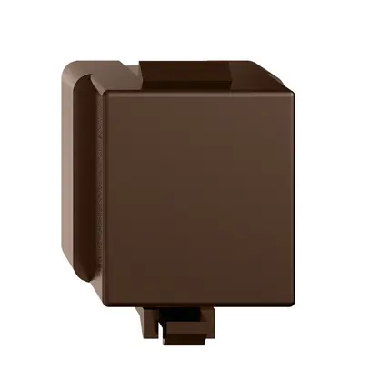 Cache de fermeture FH, pour module de raccordement Keystone coffee 