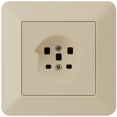 Presa INC kallysto.trend T25 beige morsetti a vite 