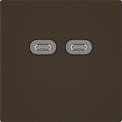 Presa di ricarica USB EDIZIO.liv SNAPFIX® 230VAC 18W 2×USB C ma 