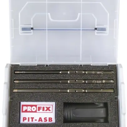 Set di punte con aspirazione PROFIX PIT-ASB, SDS-plus, Ø6/8/10×100/220mm 