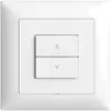 Interruttore tapparelle INC 1K/2T Edue Wiser bianco 
