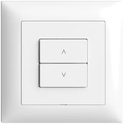 Stazione secondaria INC 1K/2T per interruttore tapparelle Edue Wiser bianco 