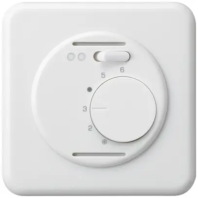 Thermostat d'ambiance ENC BASICO blanc pour plancher chauffant 