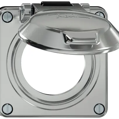 Parte superiore ELEMENT SNAPFIX® c.cop.p.prese IP20 asse e molla isol.Ø53mm all 