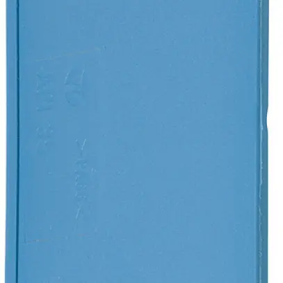 Paroi de fermeture Hager pour KXA06NH brides N 6mm² bleu 