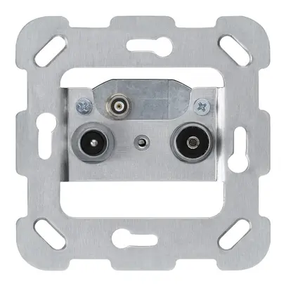 Einsatz zu Antennendose R/TV/Daten Hager Bauart F 19dB 