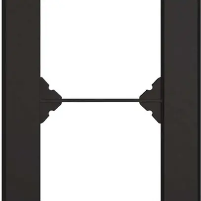 UP-Kopfzeile EDIZIO.liv SNAPFIX® 4×1 für frei wählbare Kombinationen schwarz 