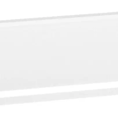 Couvercle Hager pour SL20080 blanc pur pour montage LED 