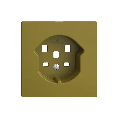 Plaque frontale EDIZIOdue 25 olive 