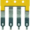 Connessione trasversale WM ZQV 2.5/4 inserito 4L 5.1mm isolato 24A giallo 