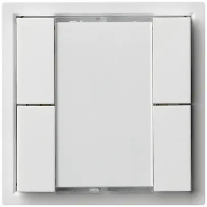 Pulsante multifunzionale INC KNX kallysto quadruplo bianco 