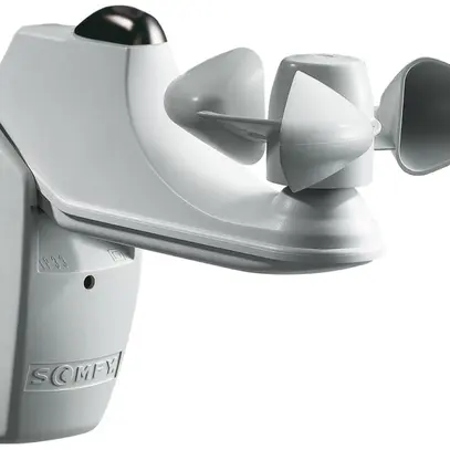 Station météorologique RF AP Somfy Soliris io vent/soleil(/pluie) 230V, câble 5m 