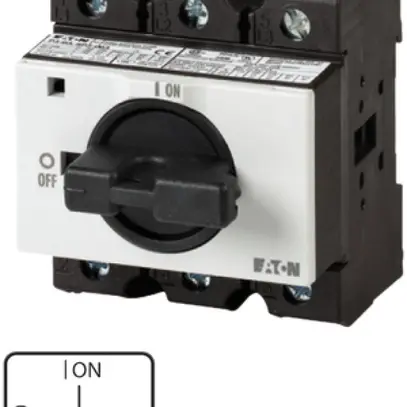 Interruttore rotativo INS ETN 63A 0/3L 