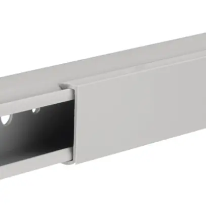 Installationskanal tehalit LF 25×25×2000mm (B×H×L) PVC hellgrau 